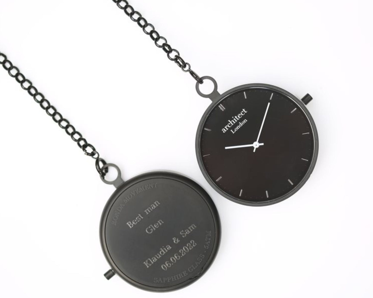 Pocket Watches in Modern Font