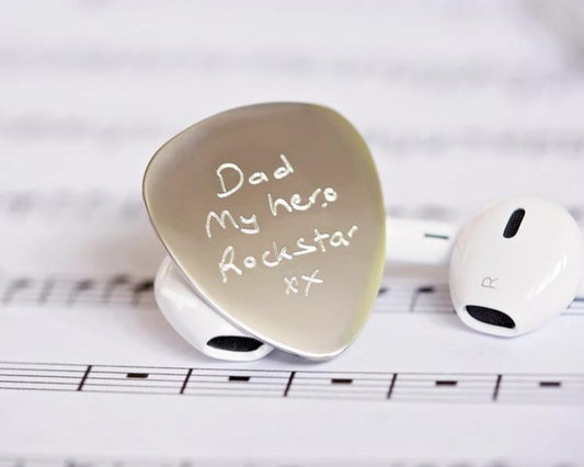 Personalized Guitar Pick Guitar pick engraved with your message by Wedding Charm Gifts