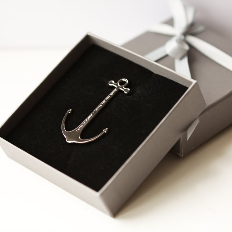 Engraved Book Anchor Book Anchor engraved with your message by Wedding Charm Gifts