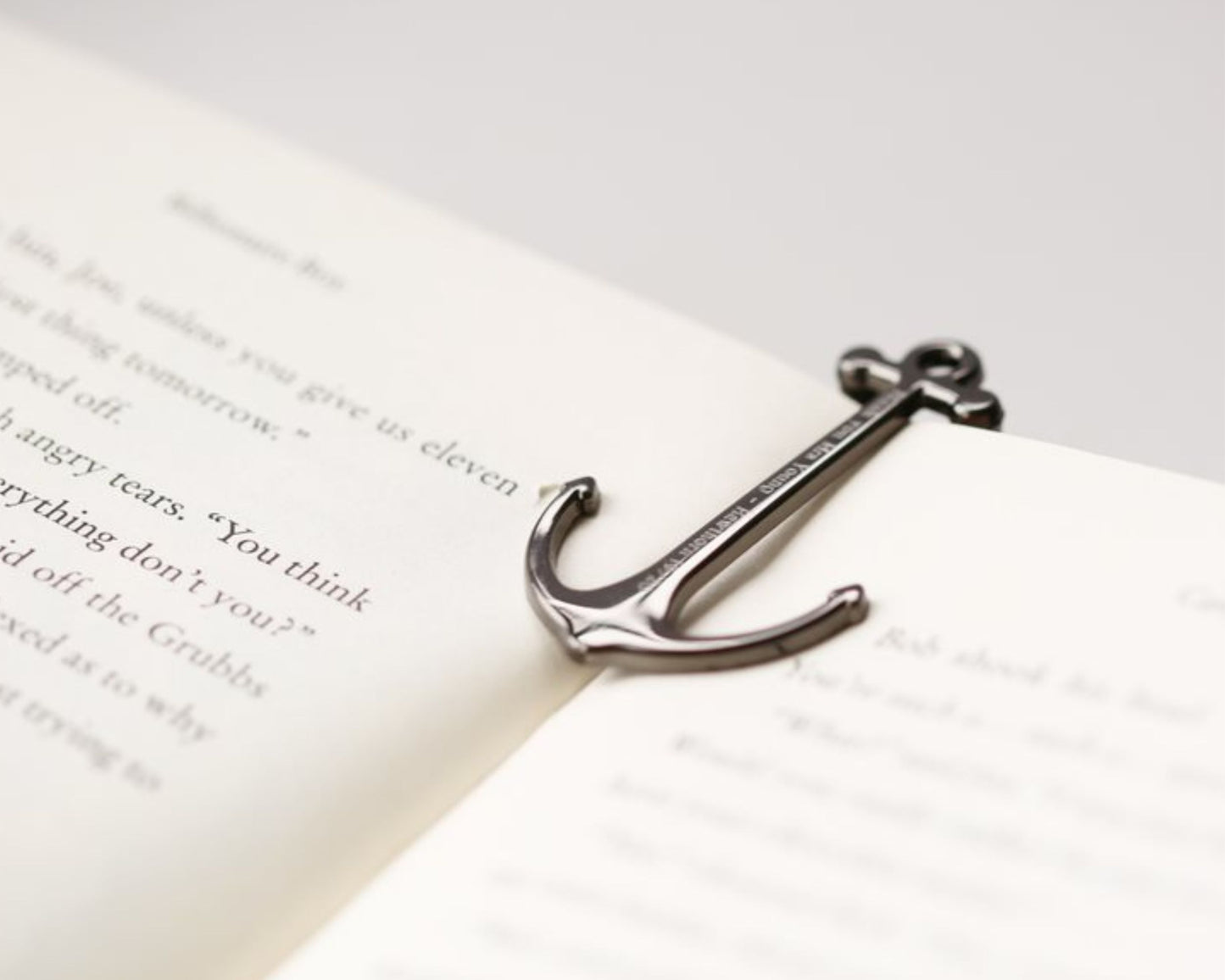 Engraved Book Anchor Book Anchor engraved with your message by Wedding Charm Gifts